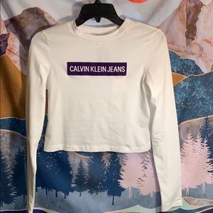 Calvin Klein Jeans crop top